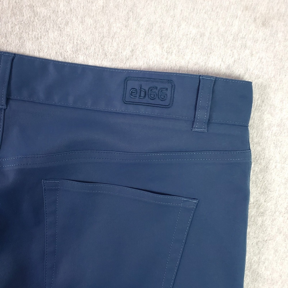 Peter Millar eb66 Performance Pants FITS 36x33 (tag size 36x34) Blue Golf Casual - Picture 6 of 14